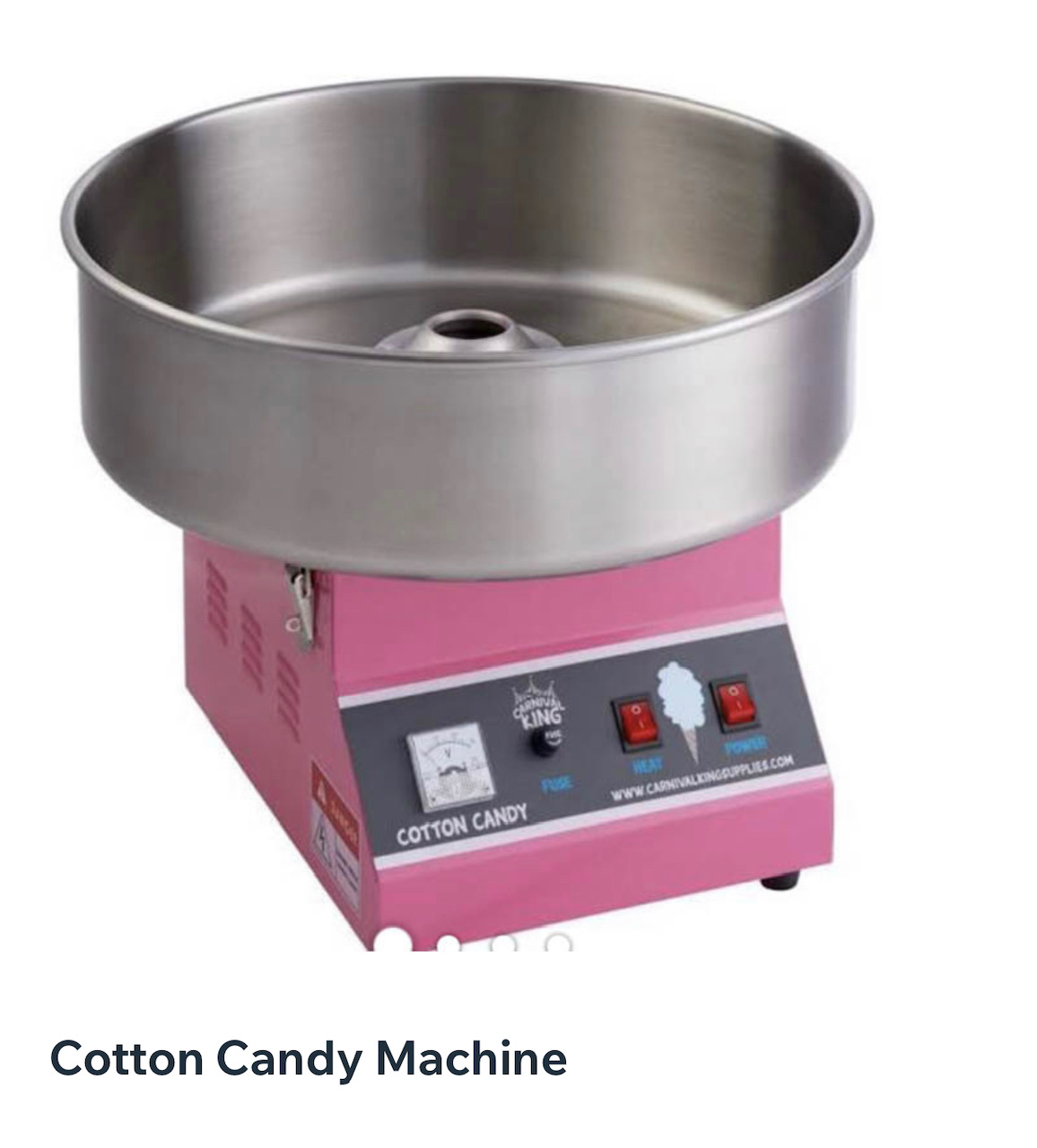 Cotton Candy Machine